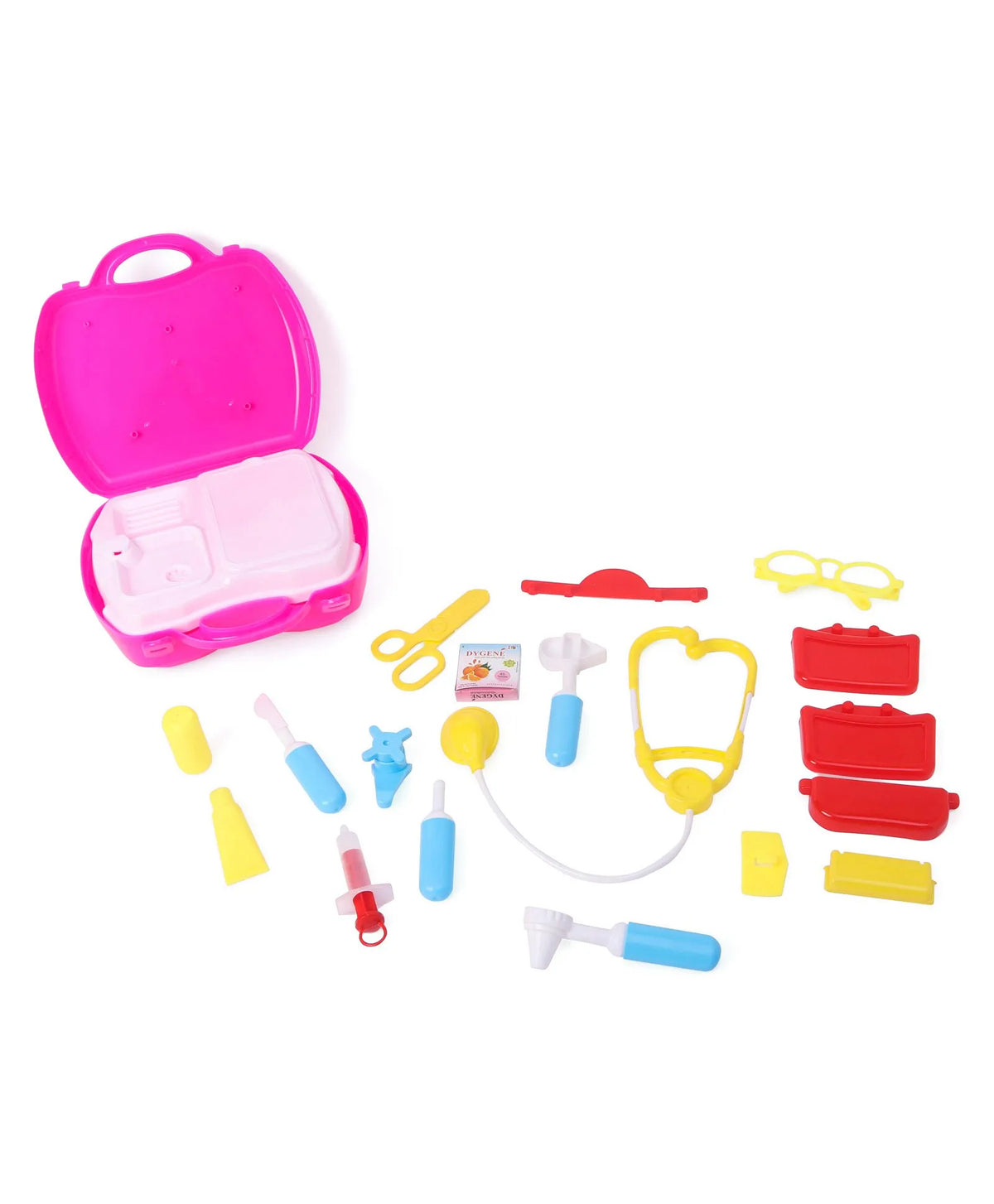 iToys Disney Mickey Mouse Doctor Suitcase Play Set Pack of 21 Multicolour