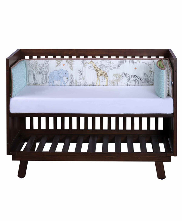 Abracadabra Cot Bumper - Savanna