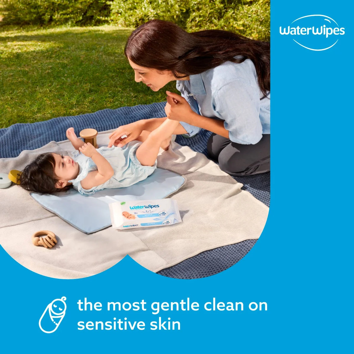 WaterWipes Original Baby Wipes 12 × 60 | 720 Wipes | Newborn & Sensitive Skin