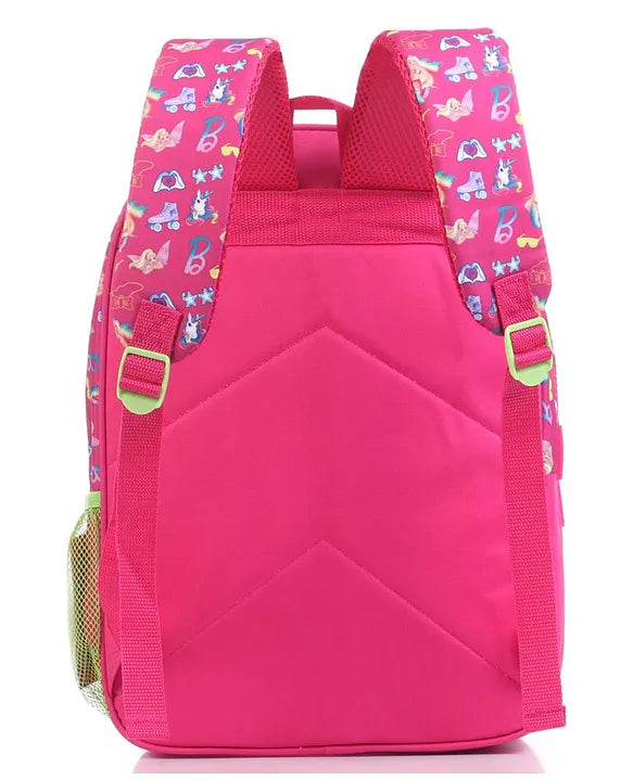 Striders School Bag for Kids Barbie 14" - Asorted Print