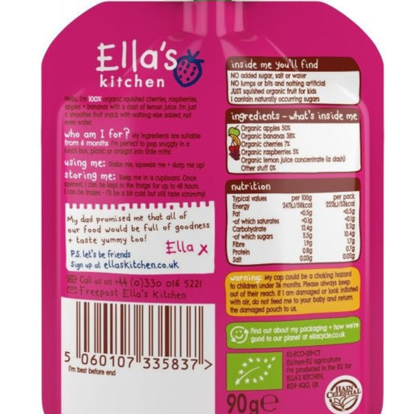 Ella'S Kitchen The Pink One Puree