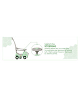 Dash Monkey 3 in 1 Ride on for Kids (2 Years Plus) Musical Push Car with Parental Handle