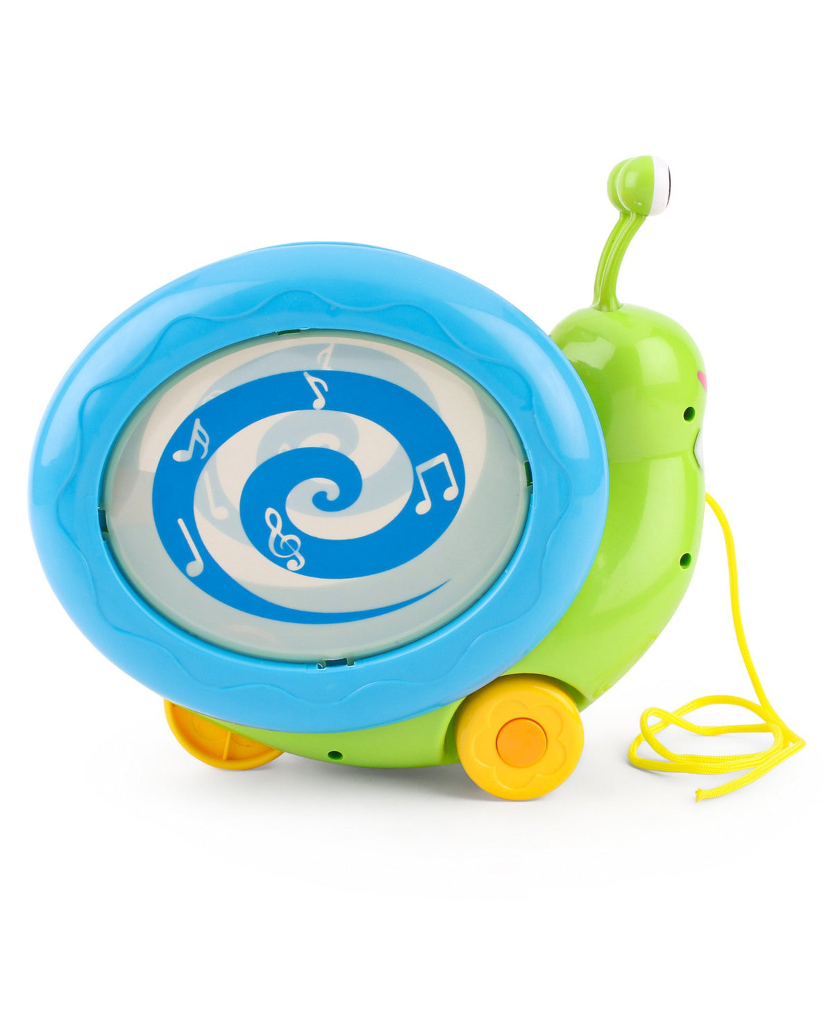 Giggles Pull Along Musical Toy Snail 12M+ – Multicolor