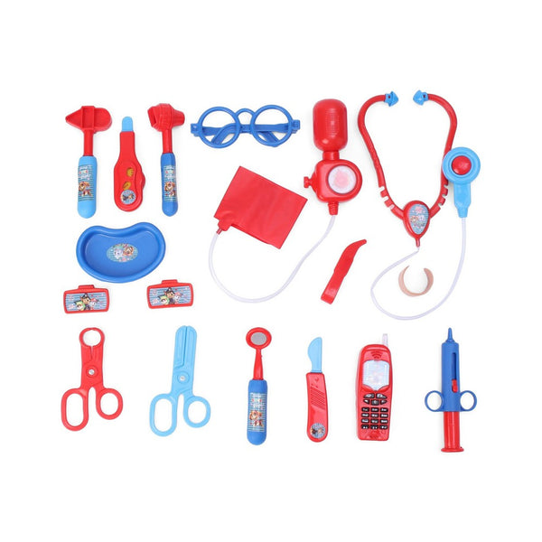 Paw Blue Patrol Theme Doctor Bag- 18 Pieces