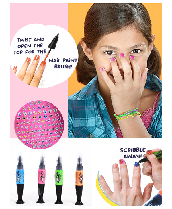 Mirada Neon Scribble Nail Pen Nail Art Kit