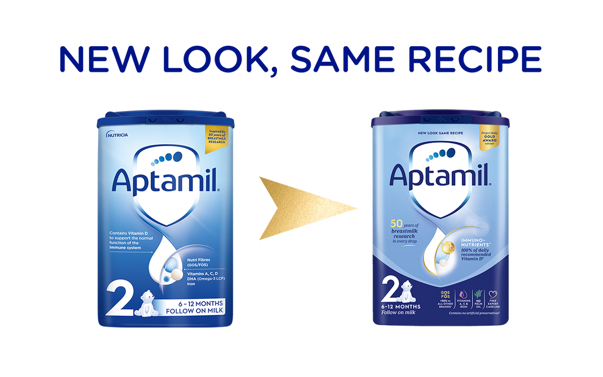 Aptamil Follow On Milk Stage 2 – 6–12 Months, 800g