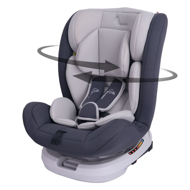 R For Rabbit Car Seat Jack N Jill Grand Isofix Grey