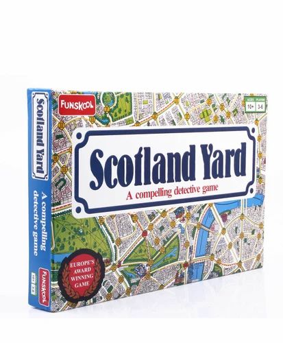 Board Game Funskool Ravensburger Scotland Yard 3–6 Players 10Y+ – Multicolour