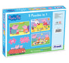 Frank Peppa Pig 3 Puzzles In 1 5Y+ 48Pcs