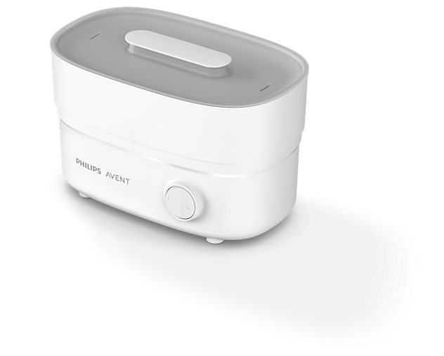 Philips Avent SCF291/20 Electric Steam Sterilizer with 2 Ultra Air Soothers