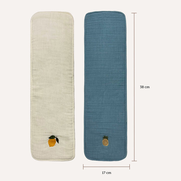 Abracadabra Burp Pad Fruit Collection - Boys