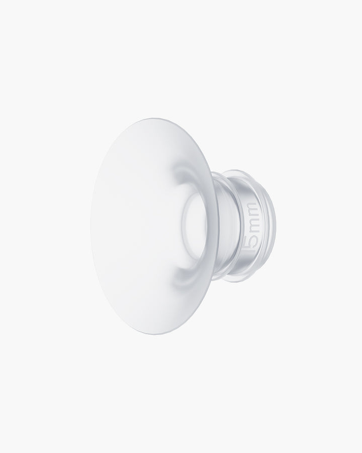 Momcozy Air 1 Ultra-slim Wearable Breast Pump 15mm Insert 4 Pack Clear