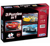 Frank Cars 3 Puzzles In 1 5Y+