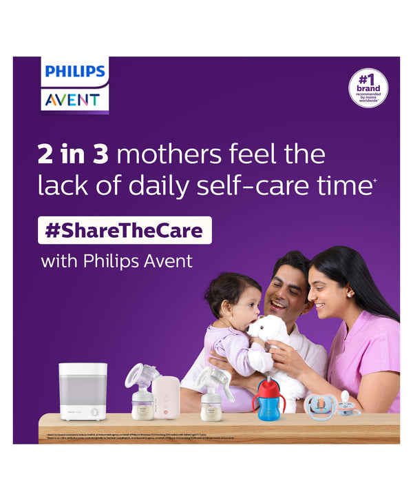 Philips Avent Ultra Air Soother 0-6Months - Green Purple (Pack Of 2)