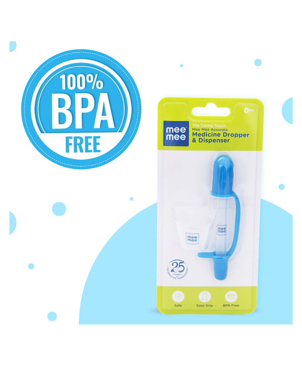 Mee Mee 2 in 1 Accurate Medicine Dropper Cum Dispenser - Assorted Colour