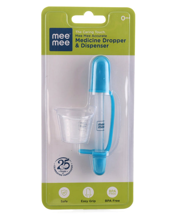 Mee Mee 2 in 1 Accurate Medicine Dropper Cum Dispenser - Assorted Colour