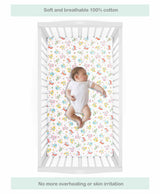 Abracadabra Cotton Flat Sheets Set of 2 – Chirpy Bird
