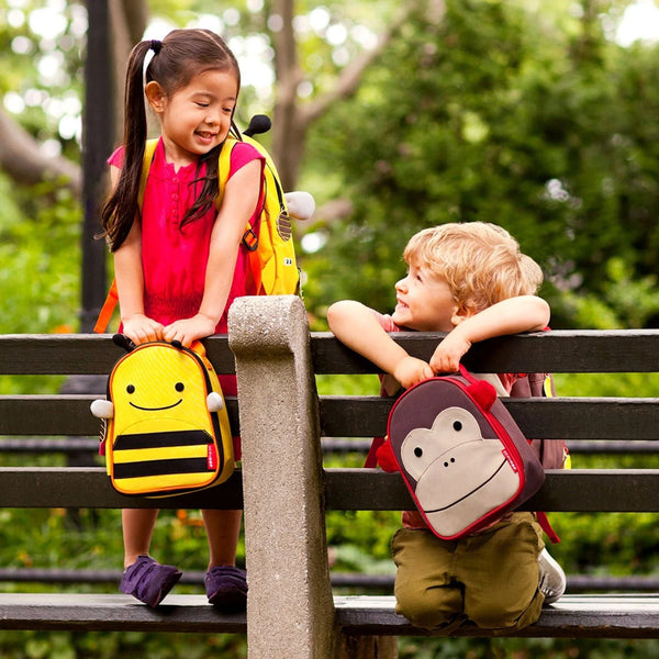 Skip Hop Zoo Lunchie Insulated Kids Lunch Bag, Monkey