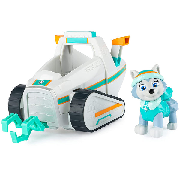 Paw Patrol Everest’s Snow Plow Vehicle with Collectible Figure