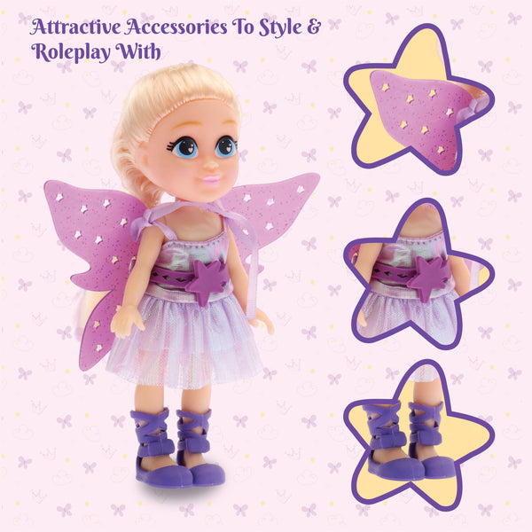 WinMagic Li'l Diva Fairy-Twinkle, 6 Inch Doll