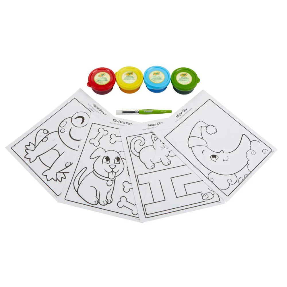 CRAYOLA Young Kids Spill-Proof Washable Paint Set