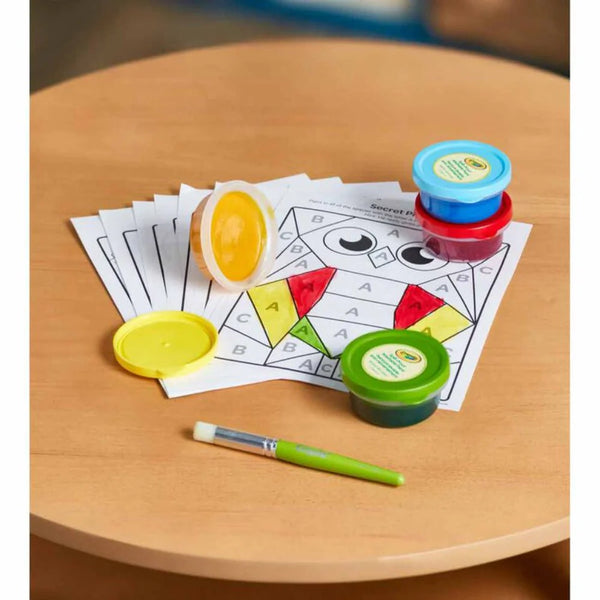 CRAYOLA Young Kids Spill-Proof Washable Paint Set