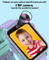 Spiky GNOME 4g Video & Voice Calling Smartwatch with - Purple