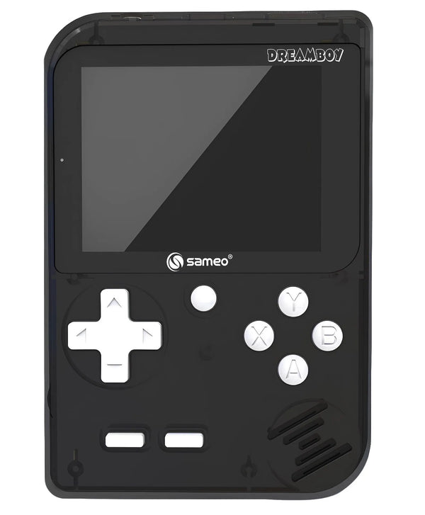 Sameo Handheld Video Game Console Dreamboy Retro Mini Game with 500 Classic Retro Game - Ice Black