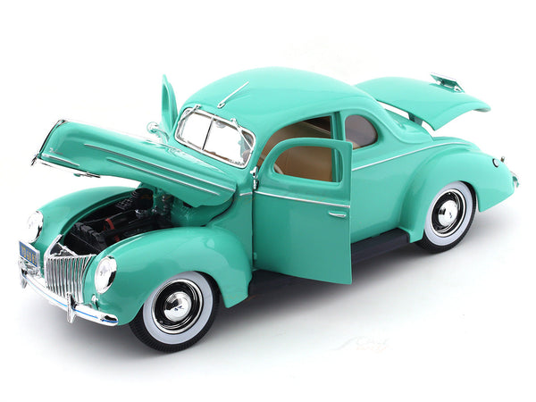 1939 Ford Coupe Green 1:18 Maisto licensed diecast scale model car collectible