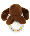 Nuluv Soft Toys Puppy Ring Rattle
