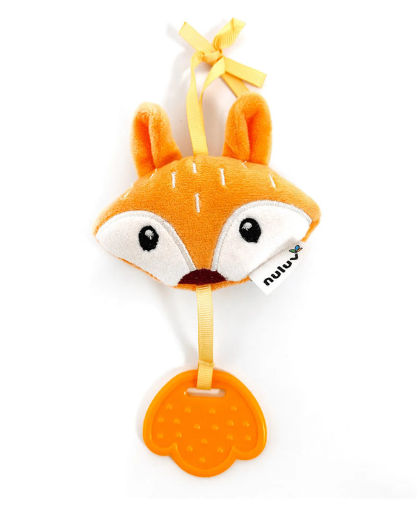 Nuluv Soft Toys Fox -Rattles & Teether