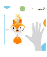 Nuluv Soft Toys Fox -Rattles & Teether
