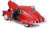 Maisto 1:24 1948 Chevrolet Fleetline Aerosedan Red Licensed Diecast Scale Model Car
