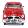 Maisto 1:24 1948 Chevrolet Fleetline Aerosedan Red Licensed Diecast Scale Model Car
