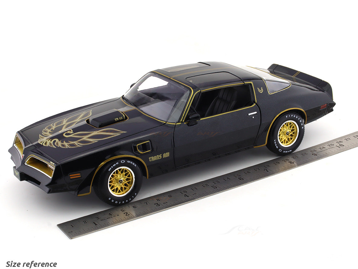 Maisto 1978 Pontiac Firebird Trans Am Diecast Model 1:18 Scale Blue