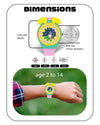 Spiky EVA31 Premium Analog-Digital Kids Watch 3–14Y – Purple