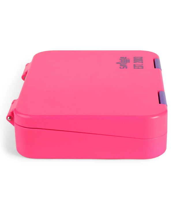 Smiggle Happy Bento Lunchbox Medium - Neon Pink