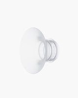Momcozy Air 1 Ultra-slim Wearable Breast Pump 19mm Insert 4 Pack Clear