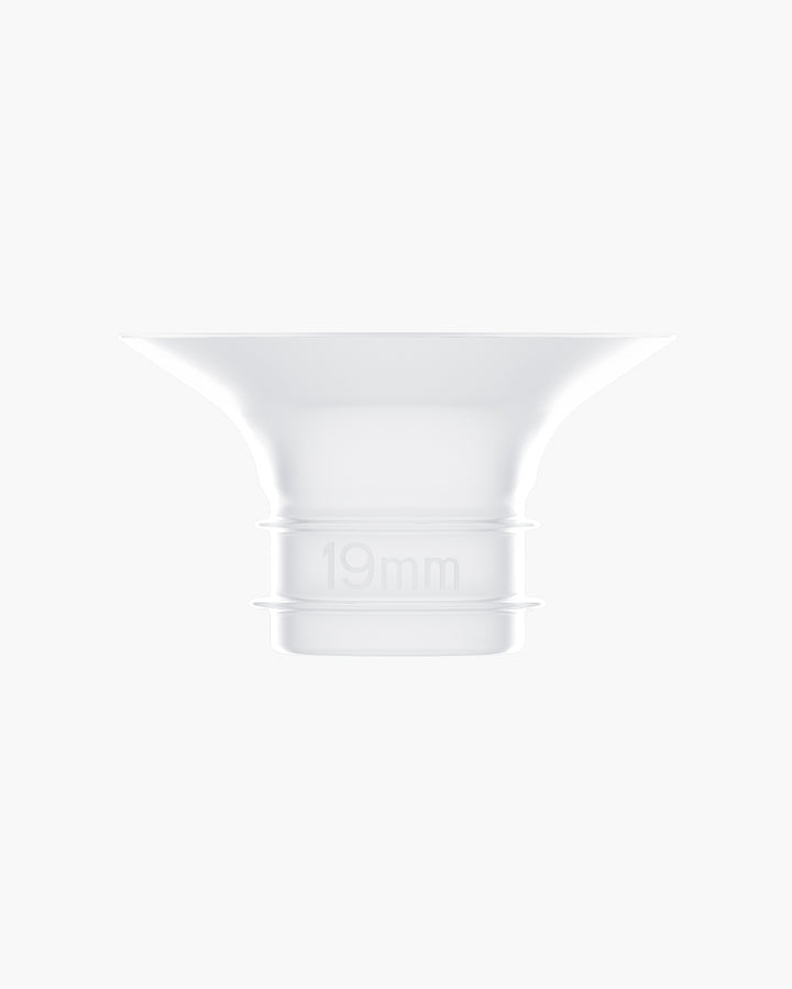 Momcozy Air 1 Ultra-slim Wearable Breast Pump 19mm Insert 4 Pack Clear