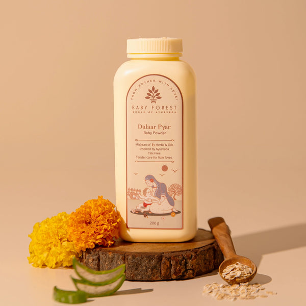 Baby Forest Dulaar Pyar Talc-Free Baby Powder – 200 g