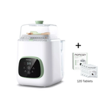 Momcozy KleanPal Pro Baby Bottle Washer and Sterilizer + 120 Detergent Tablets