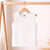 Hopop Envelope Neck Sleeveless Cotton Vest - White