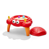 Step2 Crabbie Sand Table with Lid & Sand Play Accessories 18M+