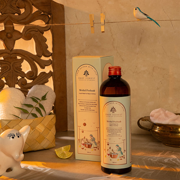 Baby Forest Mridul Poshaak Liquid Detergent For Baby Clothes