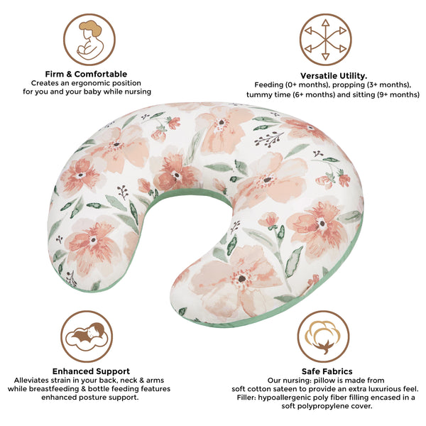 Crane Nursing Pillow - Parker Floral