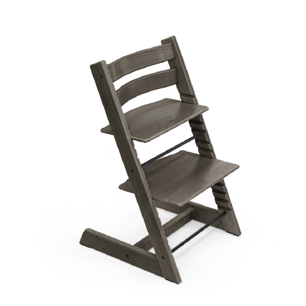 Stokke Tripp Trapp Highchair Combo (Chair, Babyset And Harness) - Hazy Grey