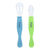 Hopop Silicone Baby Self-Feeding Spoons – Pack of 2 ( ASHORTED )