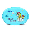 Youp Stainless Steel Blue Color Kids Lunch Box - Unicorn Theme
