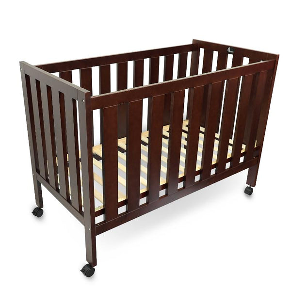 R For Rabbit Wooden Crib Baby'S Den Grey White