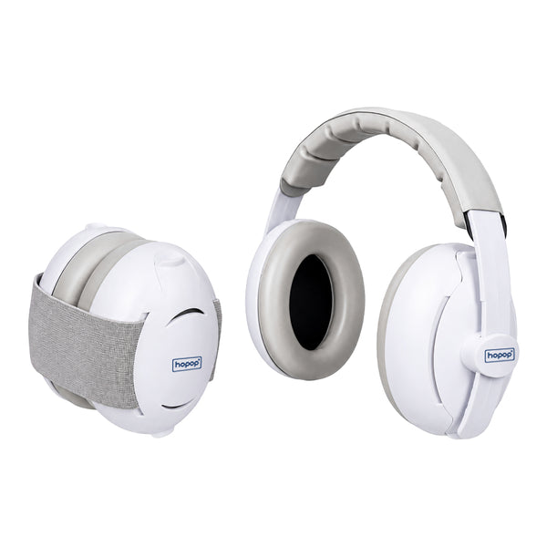 Hopop 2-in-1 Baby Noise Cancelling Earmuffs Standard Size Multicolour